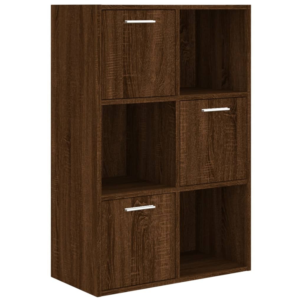 VidaXL Opbergkast 60x29,5x90 cm bruin eikenkleur