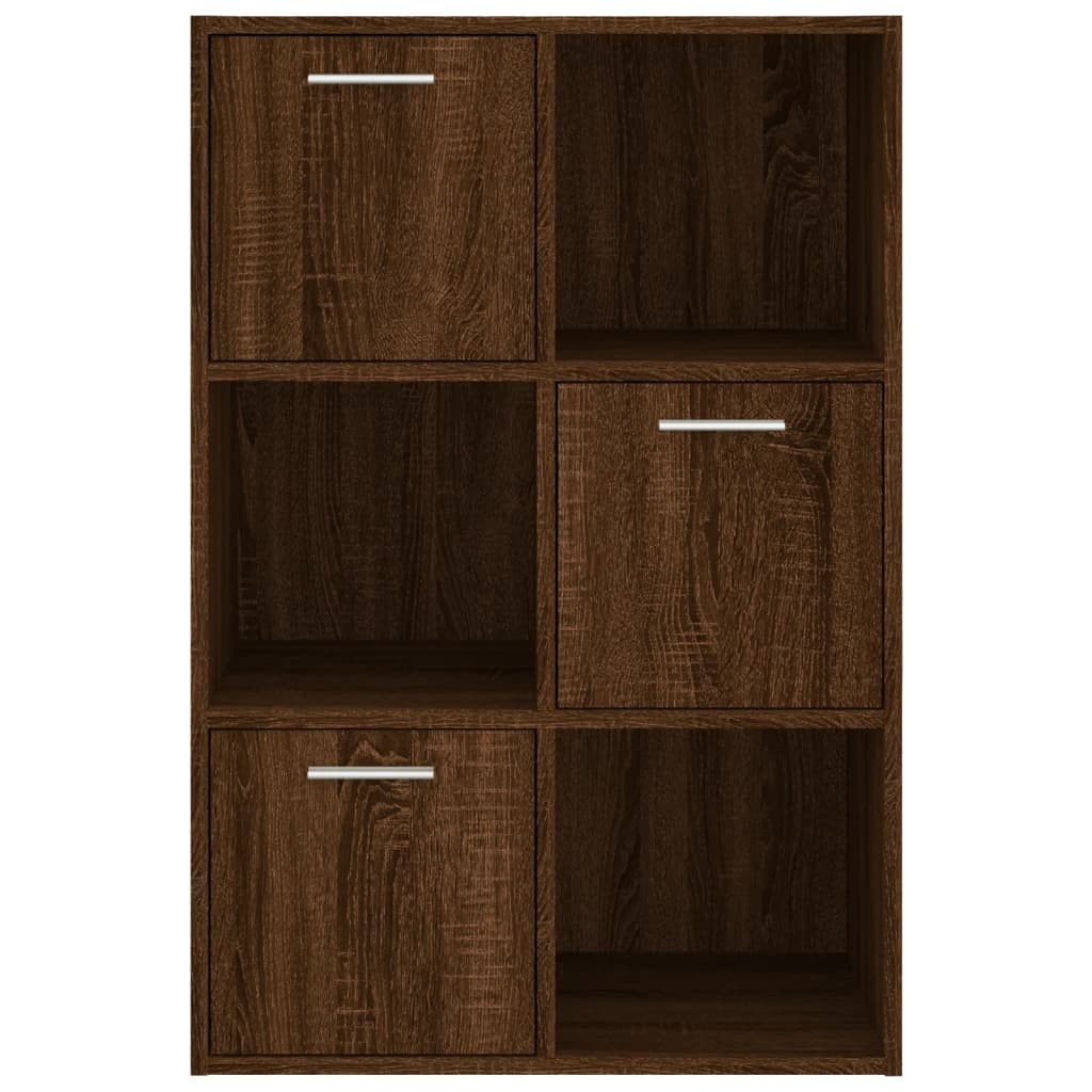 VidaXL Opbergkast 60x29,5x90 cm bruin eikenkleur