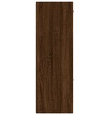 VidaXL Opbergkast 60x29,5x90 cm bruin eikenkleur