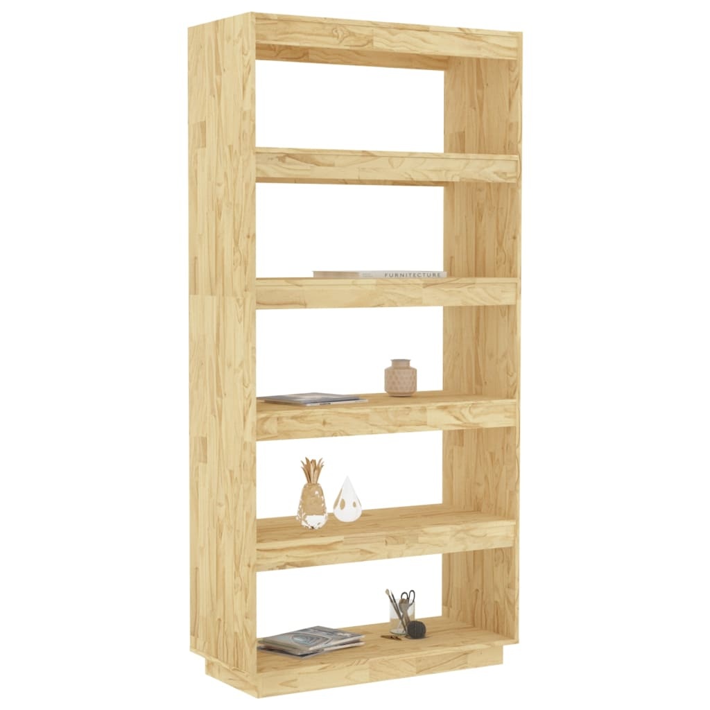 VidaXL Boekenkast / kamerscherm 80x35x167 cm massief grenenhout