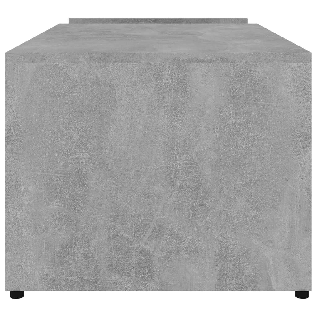 VidaXL Salontafel 90x45x35 cm bewerkt hout betongrijs