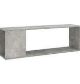 VidaXL Tv-meubel 100x24x32 cm bewerkt hout betongrijs