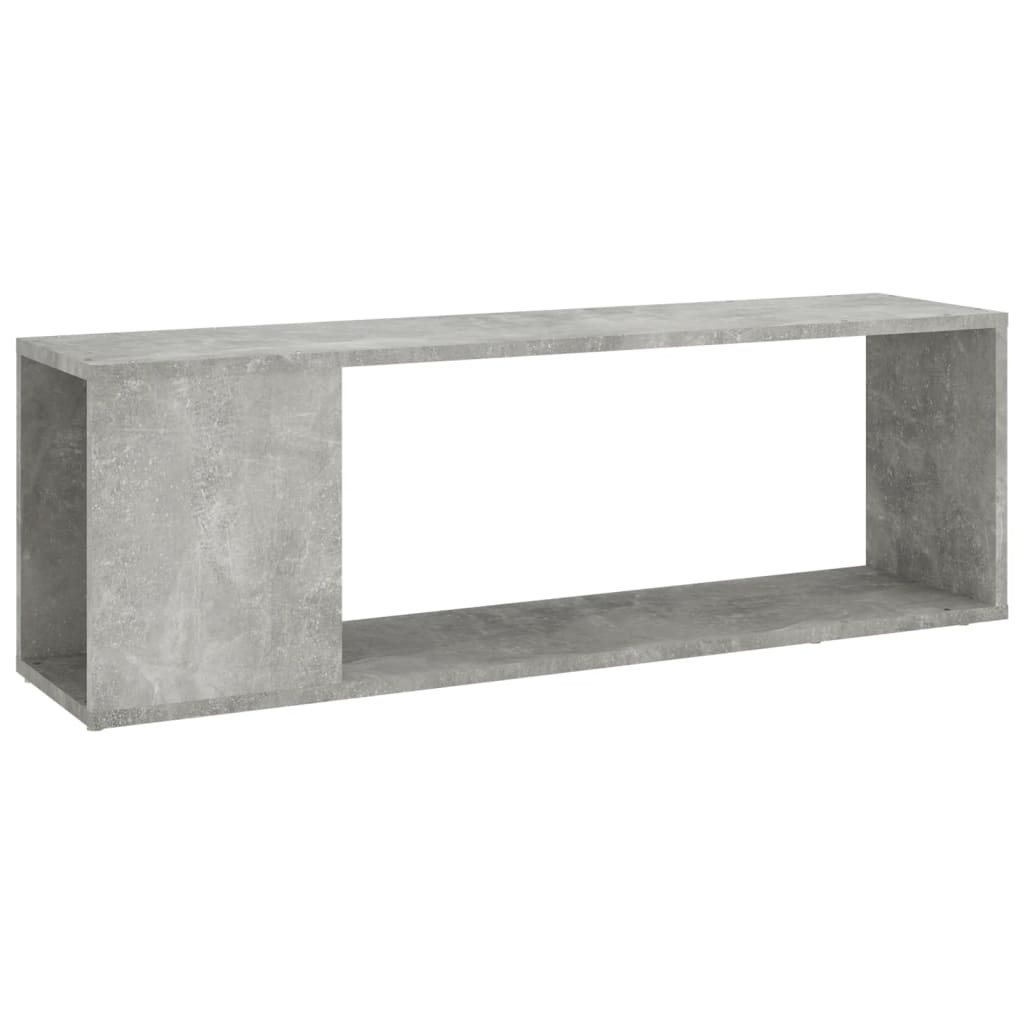 VidaXL Tv-meubel 100x24x32 cm bewerkt hout betongrijs