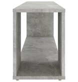 VidaXL Tv-meubel 100x24x32 cm bewerkt hout betongrijs