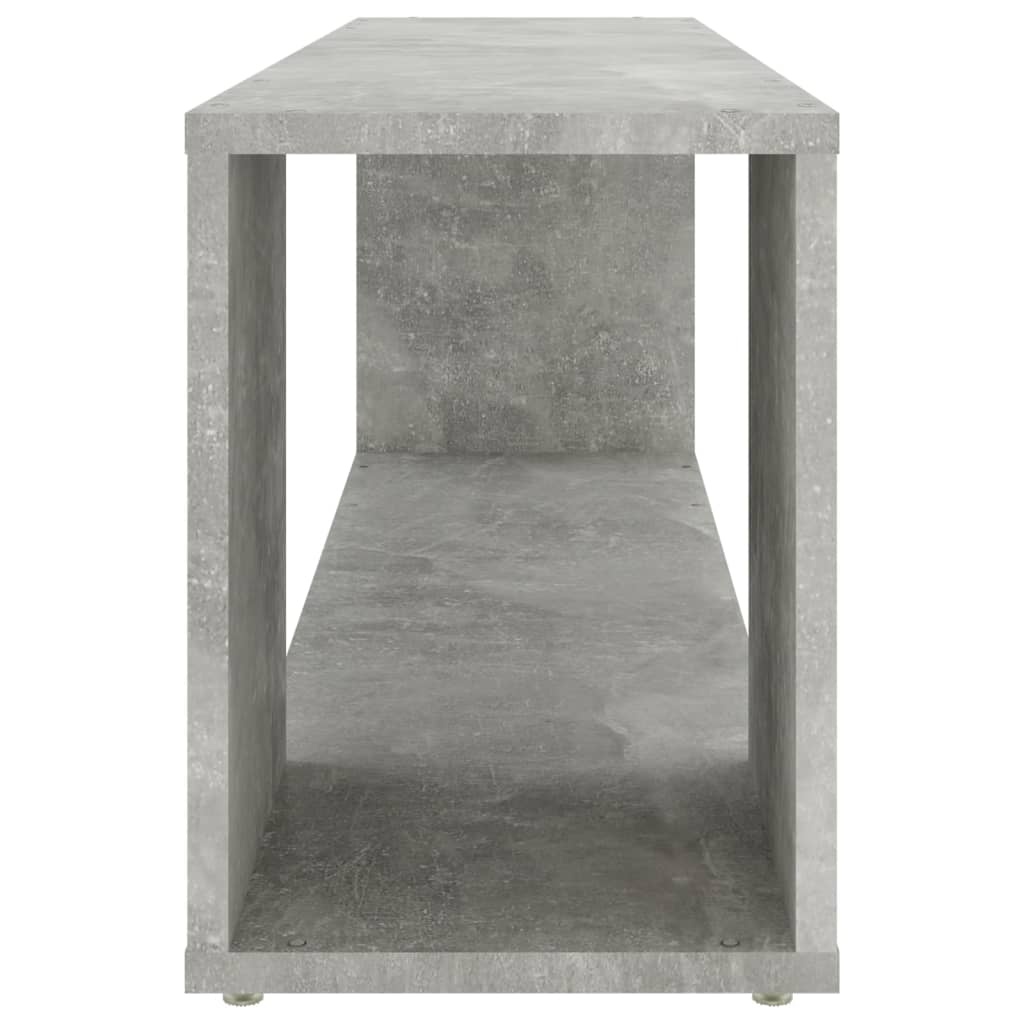 VidaXL Tv-meubel 100x24x32 cm bewerkt hout betongrijs