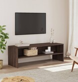 VidaXL Tv-meubel 120x40x40 cm bewerkt hout bruin eikenkleurig