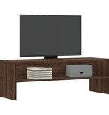 VidaXL Tv-meubel 120x40x40 cm bewerkt hout bruin eikenkleurig