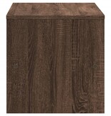 VidaXL Tv-meubel 120x40x40 cm bewerkt hout bruin eikenkleurig