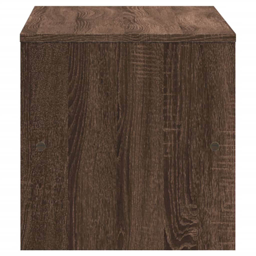 VidaXL Tv-meubel 120x40x40 cm bewerkt hout bruin eikenkleurig