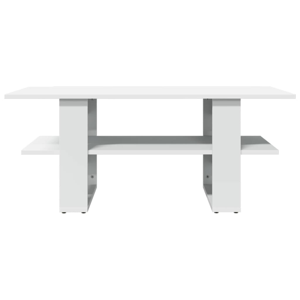 VidaXL Salontafel 102x50x42 cm bewerkt hout zwart