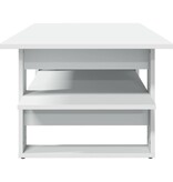 VidaXL Salontafel 102x50x42 cm bewerkt hout zwart