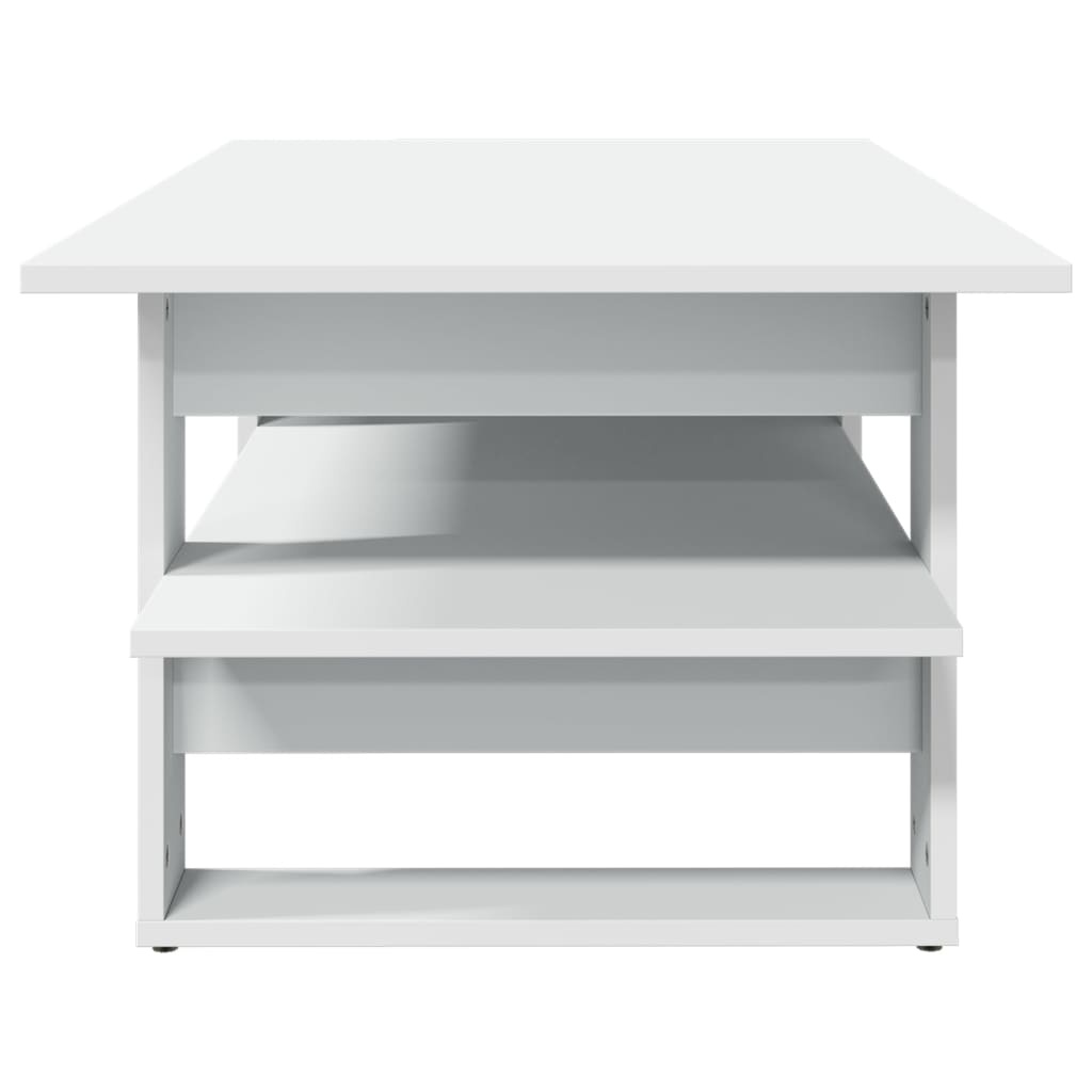 VidaXL Salontafel 102x50x42 cm bewerkt hout zwart