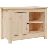 VidaXL Tv-meubel 70x36,5x52 cm massief grenenhout