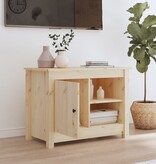 VidaXL Tv-meubel 70x36,5x52 cm massief grenenhout