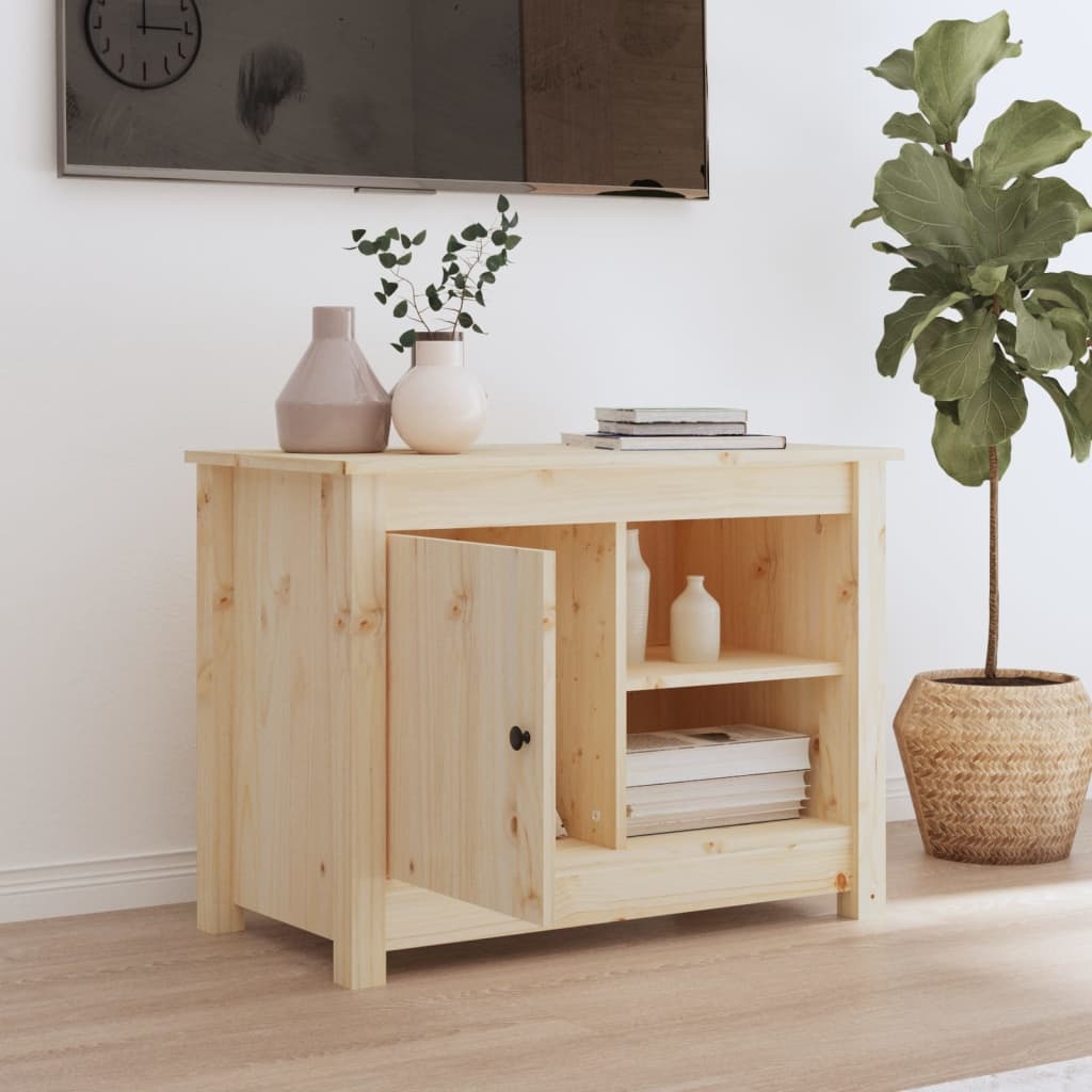 VidaXL Tv-meubel 70x36,5x52 cm massief grenenhout