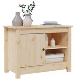 VidaXL Tv-meubel 70x36,5x52 cm massief grenenhout