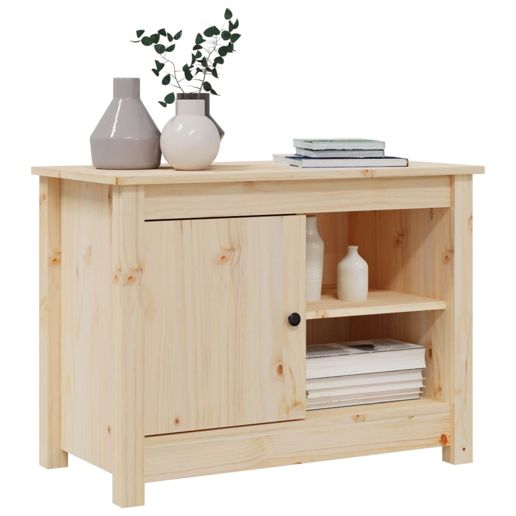 VidaXL Tv-meubel 70x36,5x52 cm massief grenenhout