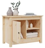 VidaXL Tv-meubel 70x36,5x52 cm massief grenenhout