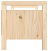 VidaXL Halbankje 80x40x43 cm massief grenenhout