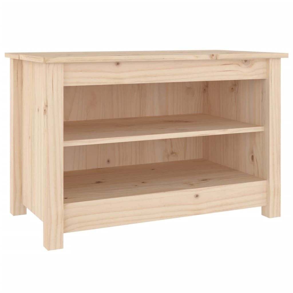 VidaXL Schoenenbank 70x38x45,5 cm massief grenenhout