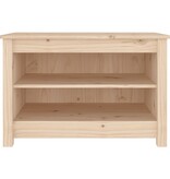 VidaXL Schoenenbank 70x38x45,5 cm massief grenenhout