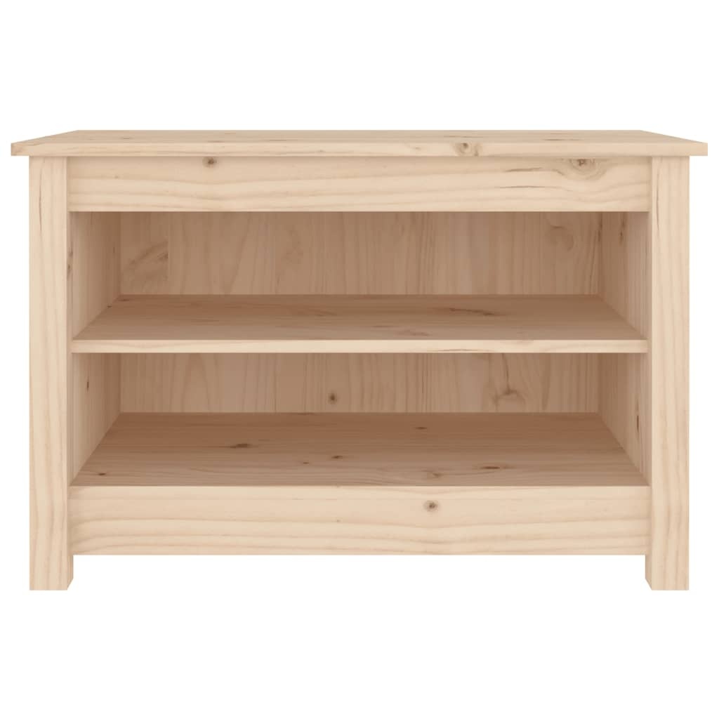 VidaXL Schoenenbank 70x38x45,5 cm massief grenenhout