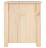 VidaXL Schoenenbank 70x38x45,5 cm massief grenenhout