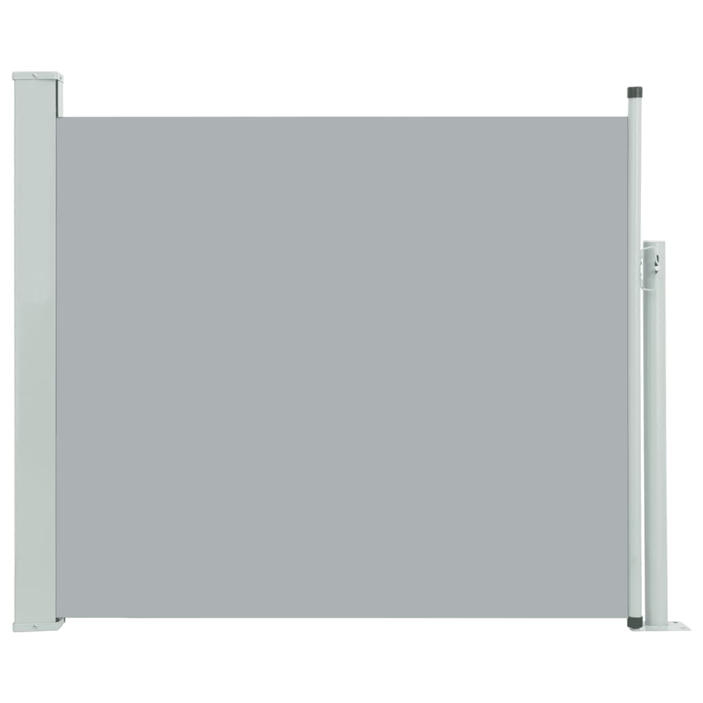VidaXL Tuinscherm uittrekbaar 100x300 cm grijs