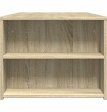 VidaXL Salontafel 102x55x42 cm bewerkt hout sonoma eikenkleurig