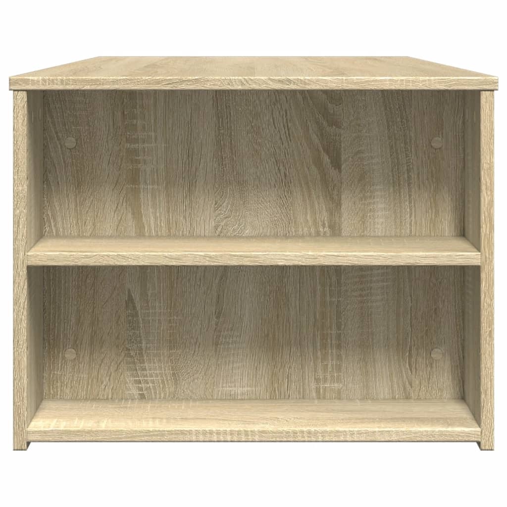 VidaXL Salontafel 102x55x42 cm bewerkt hout sonoma eikenkleurig