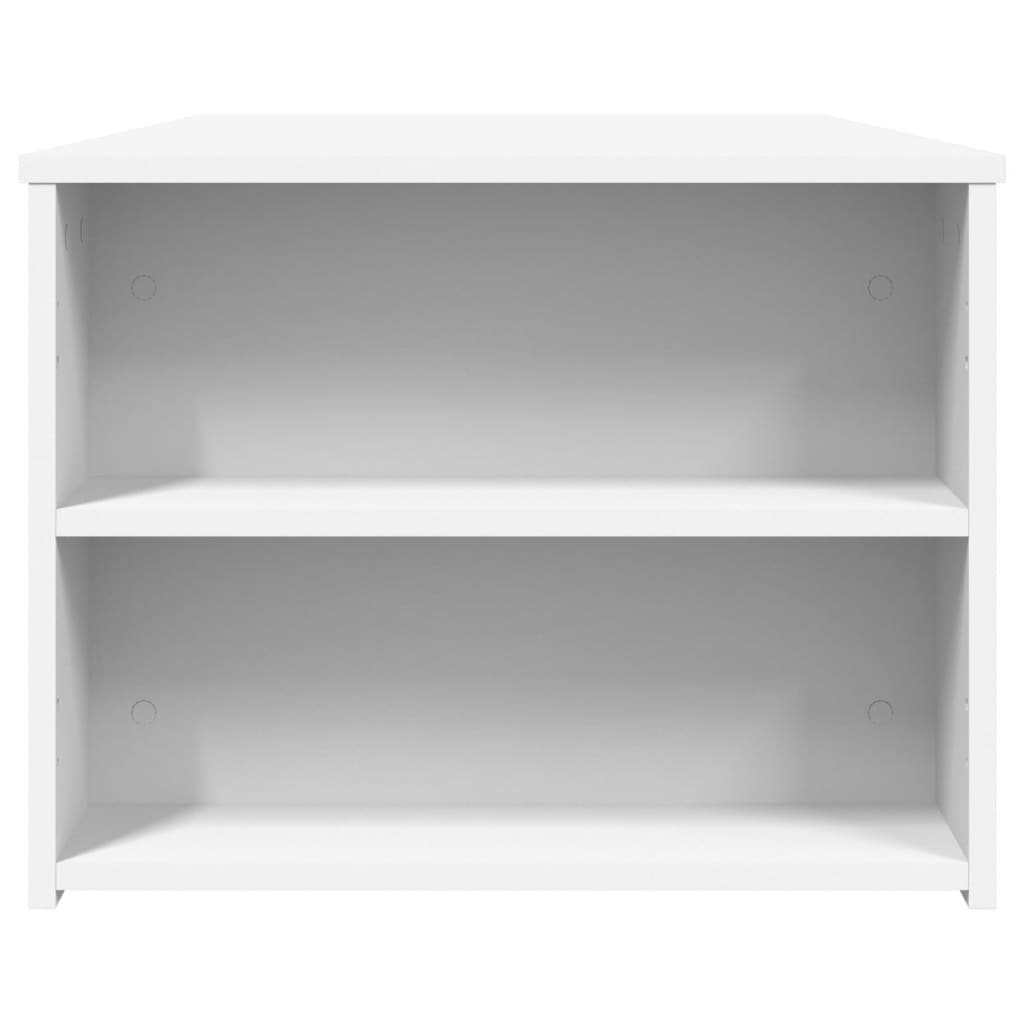VidaXL Salontafel 102x50x42 cm bewerkt hout zwart