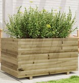 VidaXL Plantenbak 90x60x49,5 cm geïmpregneerd grenenhout