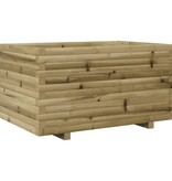 VidaXL Plantenbak 90x60x49,5 cm geïmpregneerd grenenhout