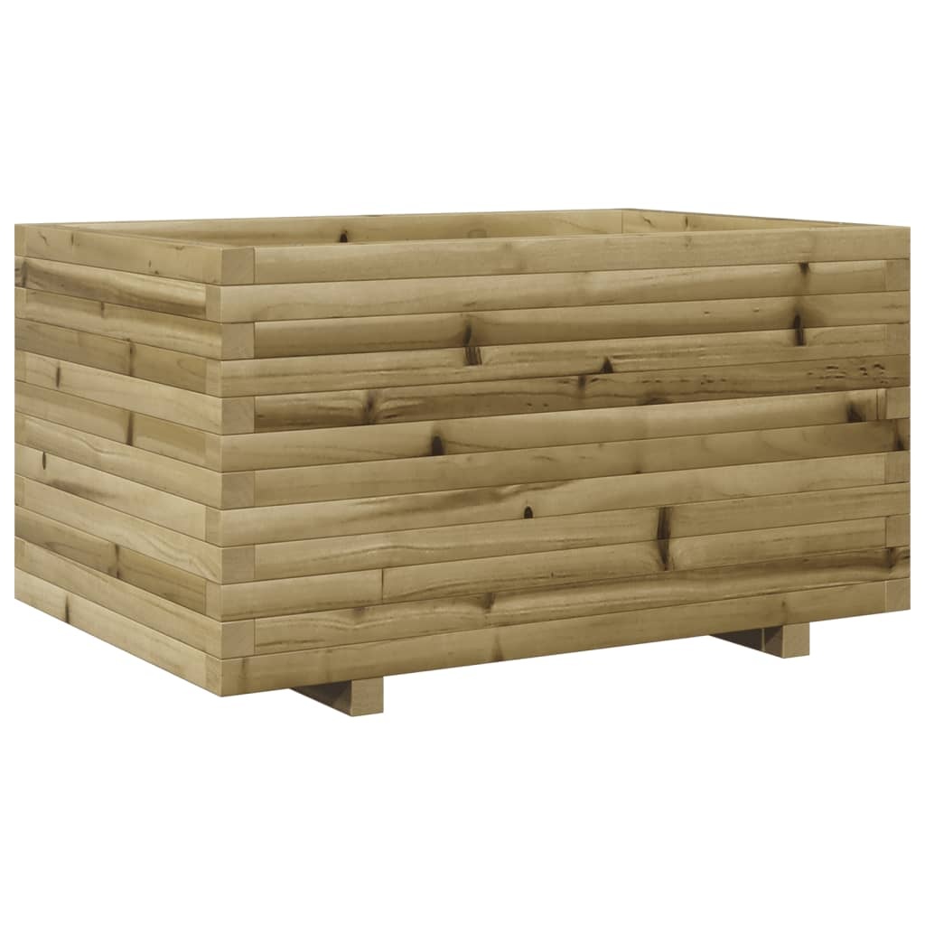 VidaXL Plantenbak 90x60x49,5 cm geïmpregneerd grenenhout