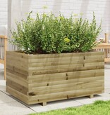 VidaXL Plantenbak 90x60x49,5 cm geïmpregneerd grenenhout