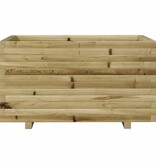 VidaXL Plantenbak 90x60x49,5 cm geïmpregneerd grenenhout