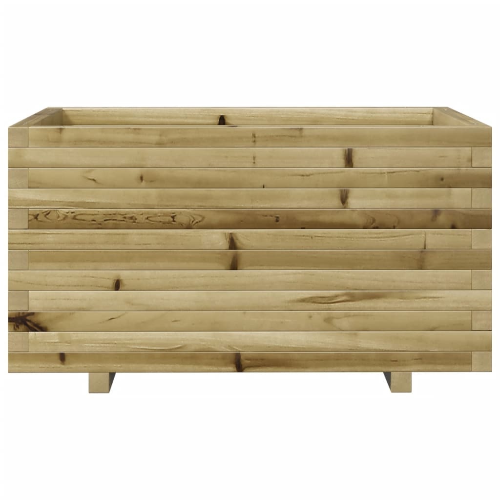 VidaXL Plantenbak 90x60x49,5 cm geïmpregneerd grenenhout