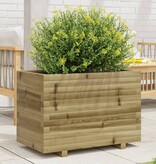 VidaXL Plantenbak 70x40x49,5 cm geïmpregneerd grenenhout