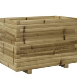 VidaXL Plantenbak 70x40x49,5 cm geïmpregneerd grenenhout