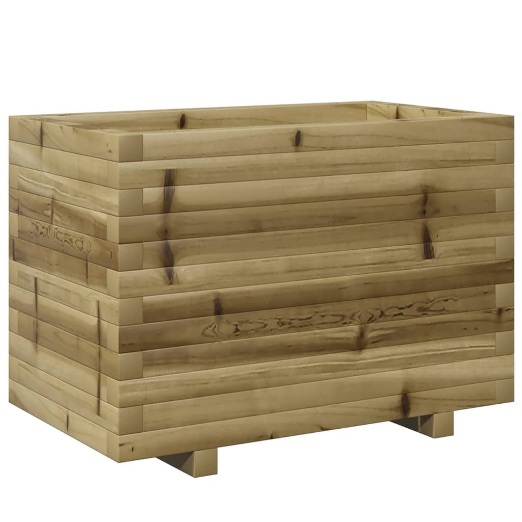 VidaXL Plantenbak 70x40x49,5 cm geïmpregneerd grenenhout