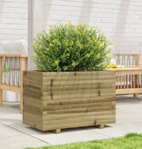 VidaXL Plantenbak 70x40x49,5 cm geïmpregneerd grenenhout