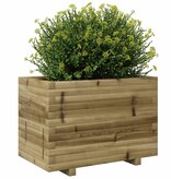 VidaXL Plantenbak 70x40x49,5 cm geïmpregneerd grenenhout