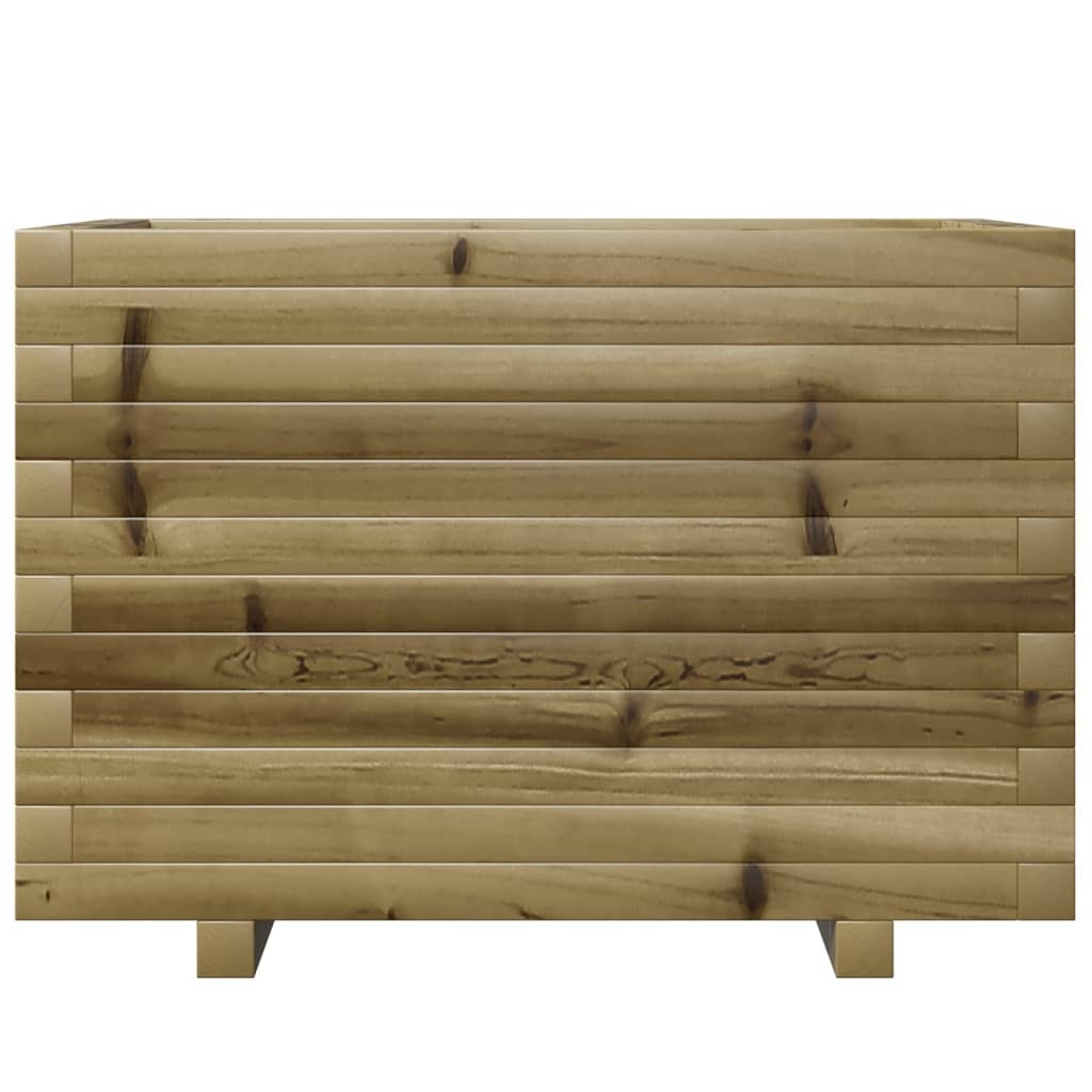 VidaXL Plantenbak 70x40x49,5 cm geïmpregneerd grenenhout