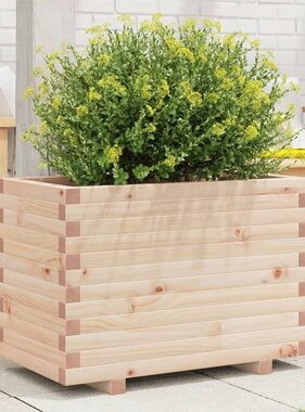 VidaXL Plantenbak 70x40x49,5 cm massief grenenhout