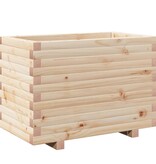 VidaXL Plantenbak 70x40x49,5 cm massief grenenhout