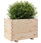 VidaXL Plantenbak 70x40x49,5 cm massief grenenhout