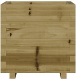 VidaXL Plantenbak 50x50x49,5 cm geïmpregneerd grenenhout