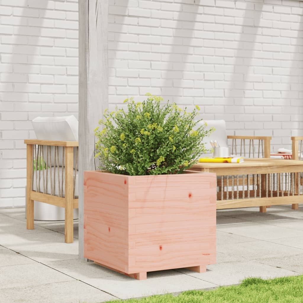 VidaXL Plantenbak 50x50x49,5 cm massief douglashout