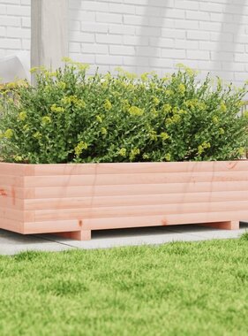 VidaXL Plantenbak 110x60x26,5 cm massief douglashout