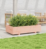 VidaXL Plantenbak 110x60x26,5 cm massief douglashout